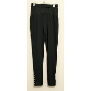 Labor Of Love Maternity Women's Black Straight Leg Pants Size Medium NWOT